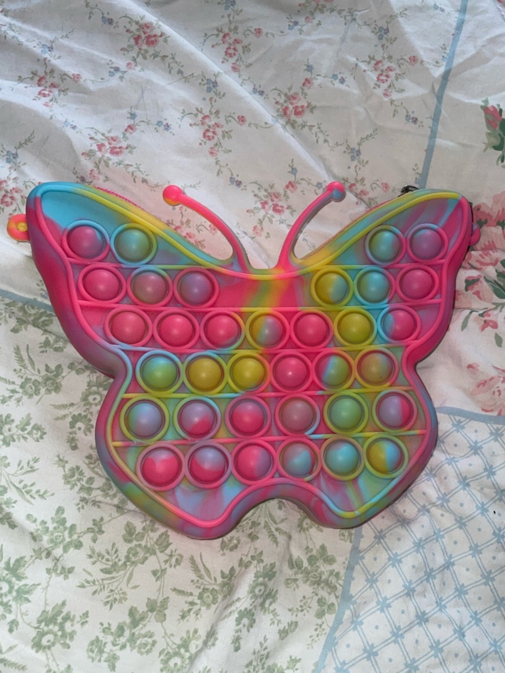 Rainbow Butterfly Pop It Fidget Toy - Kids Sensory Toy Purse